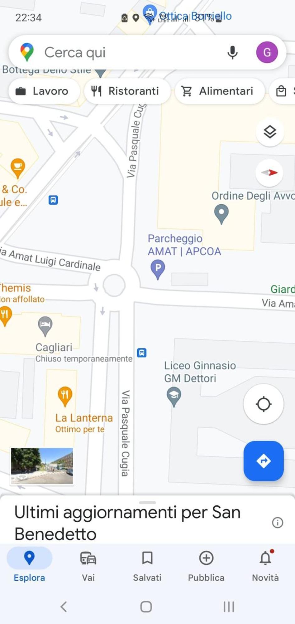 מלון קליארי Interno 6 Via Cugia 5 מראה חיצוני תמונה