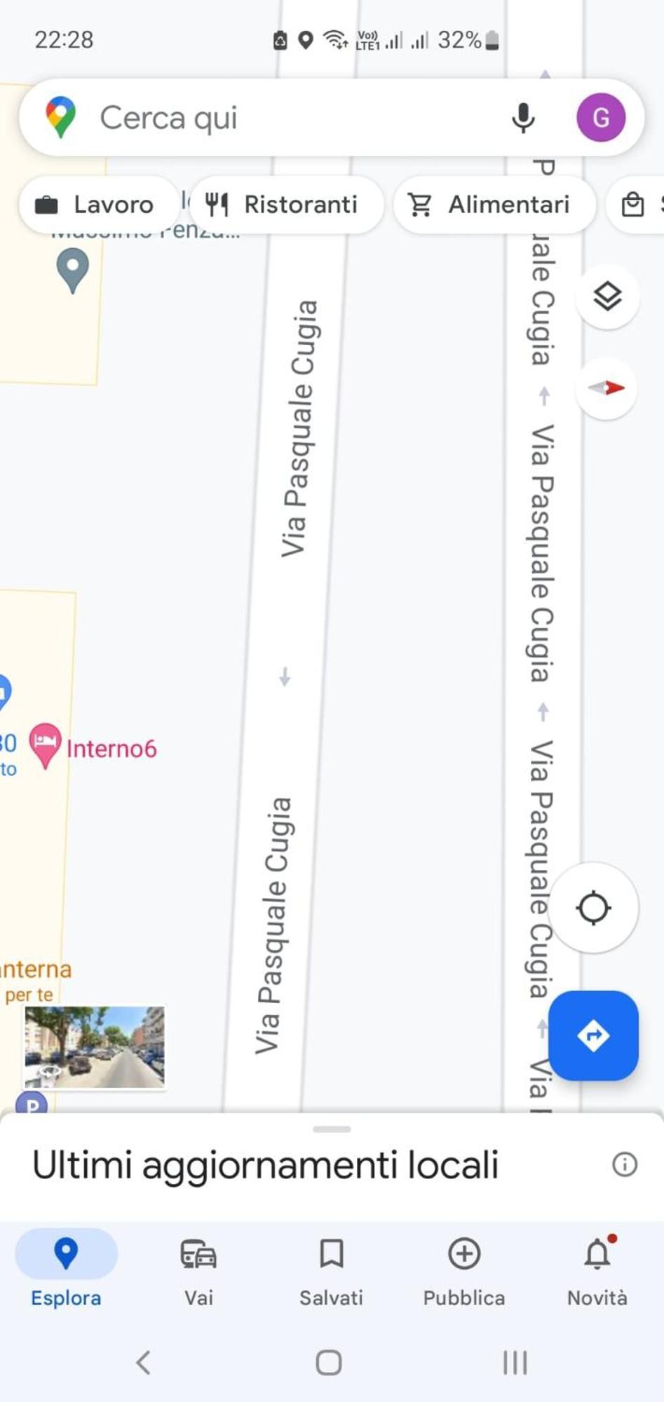 מלון קליארי Interno 6 Via Cugia 5 מראה חיצוני תמונה